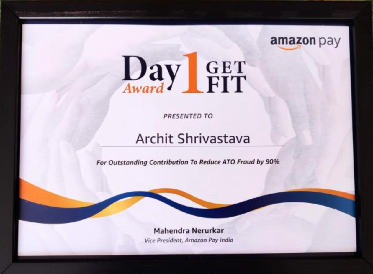 Amazon Pay Day 1 Get Fit Award