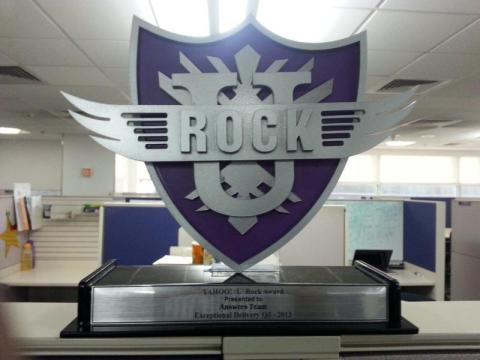 Yahoo U Rock Award 2013
